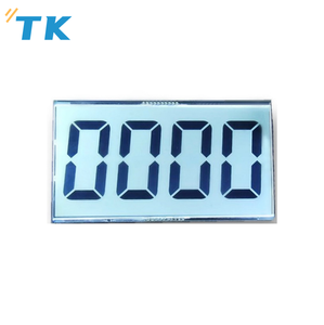 Hochwertige 7 Segment 4-stellige einfache kleine TN /HTN mit farbiger Hintergrund beleuchtung LCD-Display - Product Image 4