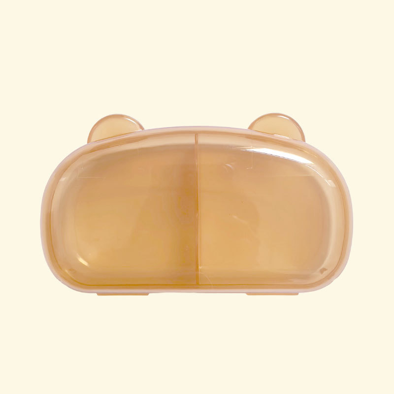 Double-compartment storage box