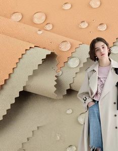 Cao-Bán 100% Polyester Coolsilk Cotton Kỵ Binh Twill Vải Với Ba Chiều Twill Mô Hình Cho Áo Gió, Phù Hợp Với - Product Image 1