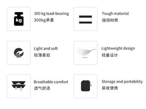 Chất Lượng Cao Duy Nhất Đôi Ngoài Trời Đi Bộ Đường Dài Nylon Xách Tay May Treo Dù Cắm Trại Lều Võng Giường - Product Image 6