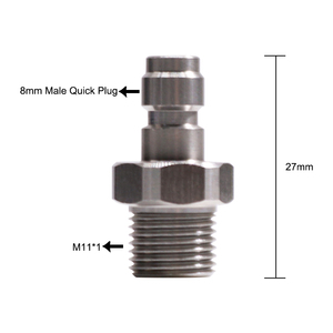 N2O azot oksit dolum dolum adaptörü istasyonu için hızlı bağlantı kesme M11 * 1 iplik ile silindir bağlanmak - Product Image 6