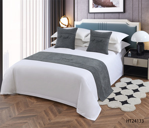 Ткань для украшения кровати, постельное белье для отеля, хвостовая ткань, наволочка с отделкой флага - Product Image 4