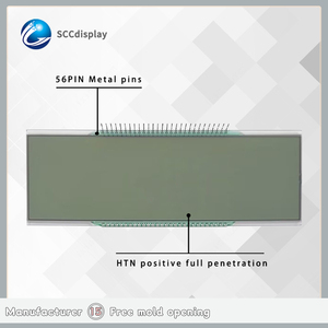Großhandel von Herstellern Produkte benutzer definierte LCD-Anzeige 7 Segment HTN grau Positive 3.0V Segment LCD-Ziffern anzeige module - Product Image 2
