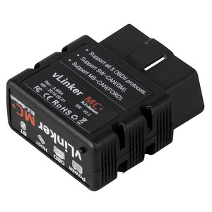 VLINKER MC OBD2コードリーダーV2.2 BLE 4.0 for Bluetoothカー診断エンジンアナライザーfor Android ISO診断ツール - Product Image 1