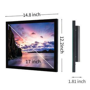 Monitor con schermo quadrato incorporato 10.4 15 17 monitor touch screen per computer con display Lcd a cornice aperta da 16 pollici - Product Image 3