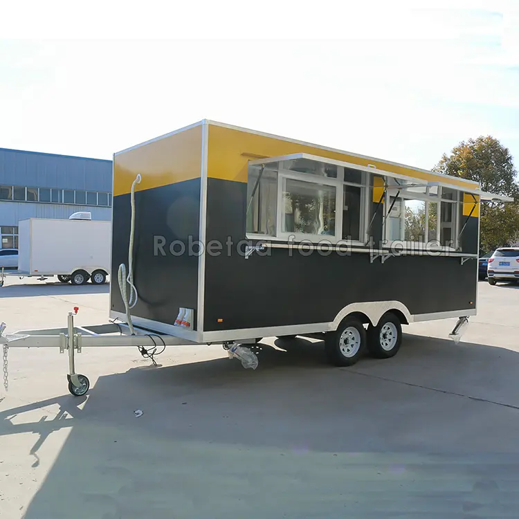 Robetaa Keuken Food Trucks Te Koop In Canada Goedkope Prijs Crêpe Food Kar Voor Hotels En Voedsel Caravans