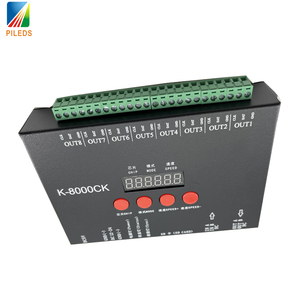 K-8000CK K8000CK цифровой DMX SPI контроллер сигнала с SD-картой ручное светодиодное программное обеспечение Edison программирование для управления освещением