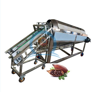 Máquina procesadora de polvo de cacao Maquinaria peladora para asar granos de cacao - Product Image 1