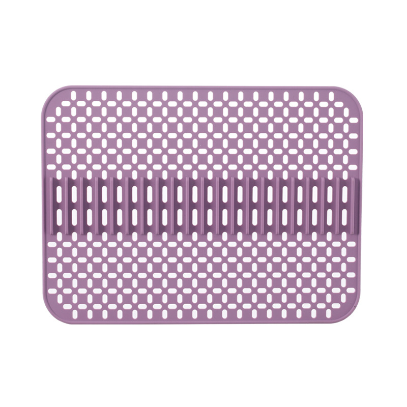 Purple card slot pad