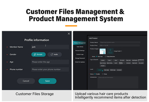 Mới nhất <span class=keywords><strong>2025</strong></span> Android Tablet ai da đầu Máy phân tích da đầu tóc phân tích với in báo cáo - Product Image 5