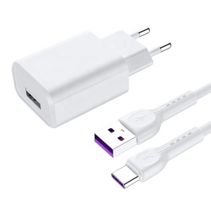OEM B2euT K promosyon 5V 2.4A ab tak USB portu hızlı şarj şarj adaptörü duvar şarjı seyahat şarj cihazı tip C kablo ile - Product Image 1