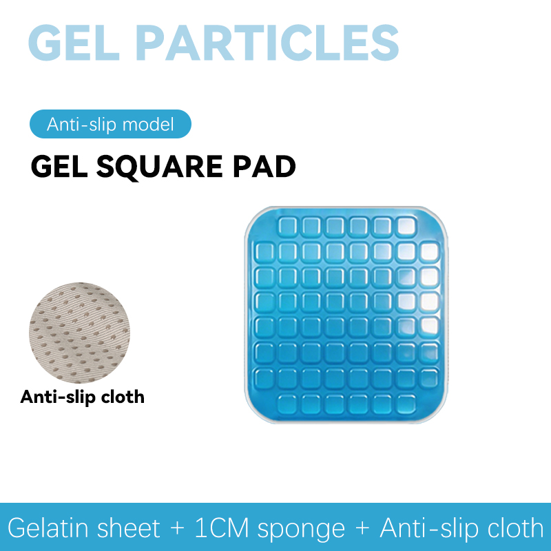 Gelatin sheet + 1CM sponge + Anti-slip cloth
