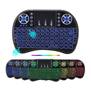 Ratón inalámbrico portátil retroiluminado de 2,4 GHz, miniteclado con panel táctil, teclas Multimedia para Android TV Box Smart TV - Product Image 2