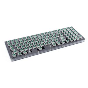 Huizhou YWY Voll programmier bare kunden spezifische mechanische CNC-Tastatur gehäuse platte Acrylrahmen-PCB-Stabilisatoren unterstützen DIY-Tastatur-Kit - Product Image 6