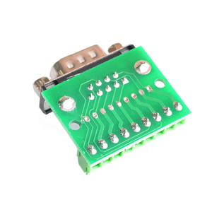 EParthub DB9 lehimsiz seri port COM adaptörü terminali RS232 fiş kabuk 422 dokuz pin delik DR9 kurulu 485 erkek ve dişi başlık - Product Image 4