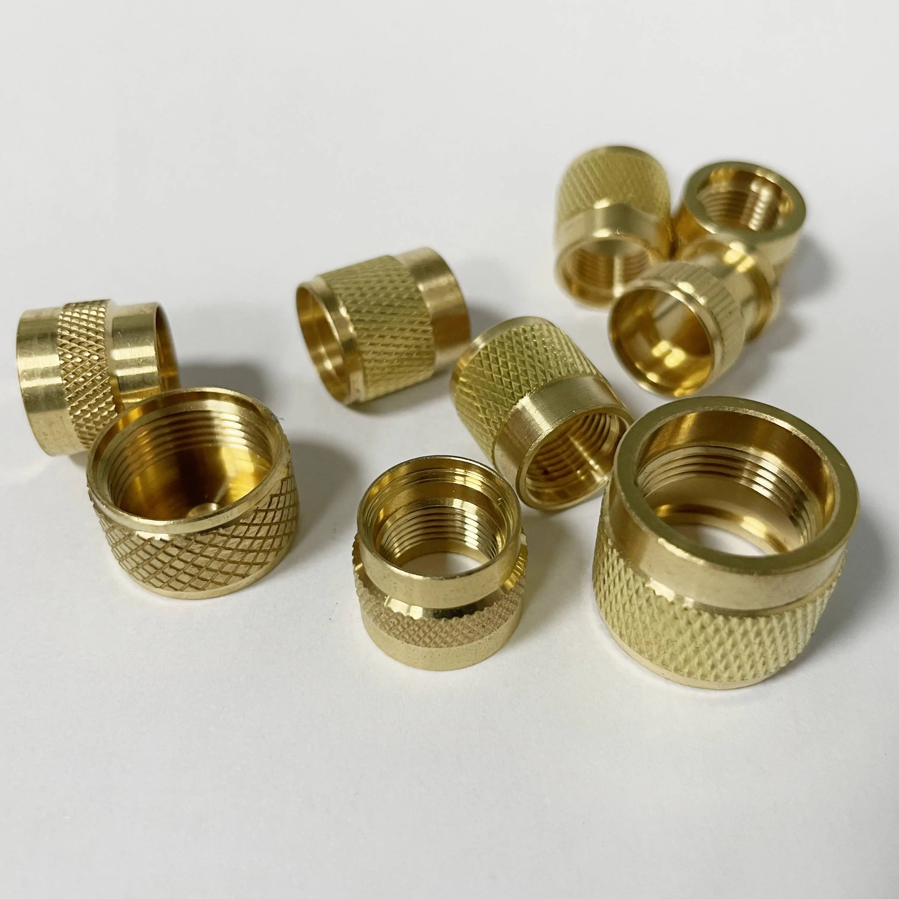 Customized turning parts Wire tube accessories Brass water cooling accessories