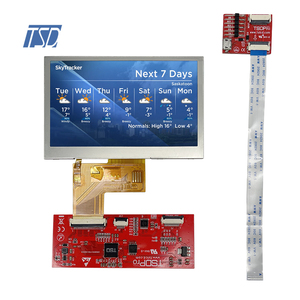 Interfaccia UART da 4.3 pollici pannello capacitivo lcd interfaccia hmi 480x272 modulo display lcd tft da 4.3 pollici - Product Image 2