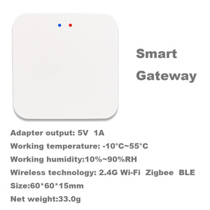 Tuya Zigbee Smart Gateway 2,4G Wi-Fi/BT5.0 Conectividad Aplicación inalámbrica Control de aplicaciones a través de Tuya Smart Life - Product Image 3