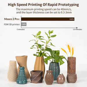 TRONXY MOORE陶器製造機サイズ255*255 * 260 mm高速セラミック金属プルサI3構造粘土3Dプリンター - Product Image 5