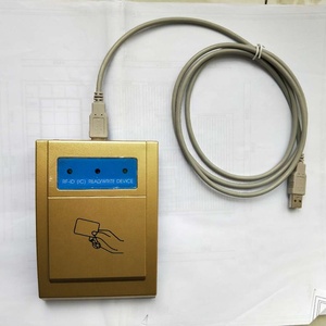 Custom USB Interface Access Control RFID 13.56Mhz Analog Keyboard <strong>Input</strong> Plug and Play Desktop ID/IC Card Reader - Product Image 6