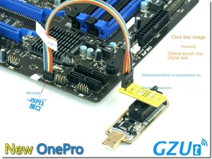 Tuhao Gold programmatore USB scheda madre Routing LCD BIOS SPI FLASH 24 25 bruciatore - Product Image 5