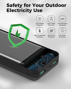 2025พาวเวอร์แบงค์มือถือ20000mAh ความจุเยอะพกพาได้รวดเร็วพร้อมจอแสดงผล LED ดิจิตอล - Product Image 5