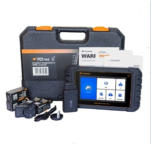 FOXWELL OBD2, sistemas completos de escáner de diagnóstico de coche i70TSII, herramientas de escaneo de código de error, dispositivo de reprogramación de sensor automotriz con TPMS - Product Image 1