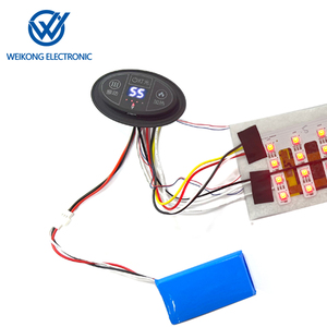 <strong>Digital</strong> Display <strong>Temperature</strong> <strong>Control</strong> Switch with Far Infrared Light Electric Heating Waist Massage Belt <strong>for</strong> Home Automation - Product Image 6