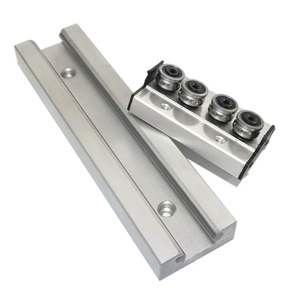 Easily Interchangeable <strong>Rectangle</strong> Wheel <strong>Linear</strong> <strong>Rail</strong> Series SGR20 Roller Guide - Product Image 4