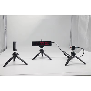 GANXIN LED 2.3 pollici/5 pollici/8 pollici telecomando basso alto treppiede orologio da corsa con temporizzazione di velocità di esecuzione con Timer da corsa Laser - Product Image 6