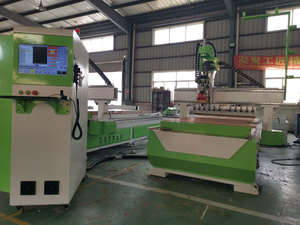 380V 220V Routers económicos eléctricos Door Creater 8 herramientas Cnc Mdf 4 * 8ft 1325 Atc Cnc Router para carpintería - Product Image 2