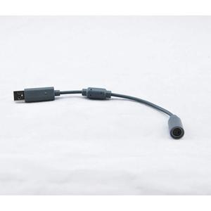 Cable convertidor de extensión de PC, conexión USB, negro y gris, para XBOX 360, mando con Cable