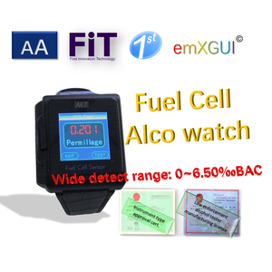 Breathalyzer เครื่องวัดแอลกอฮอล์เซลล์เชื้อเพลิงนาฬิกาอัจฉริยะพร้อม2020ตรวจจับอุณหภูมิของร่างกาย - Product Image 3