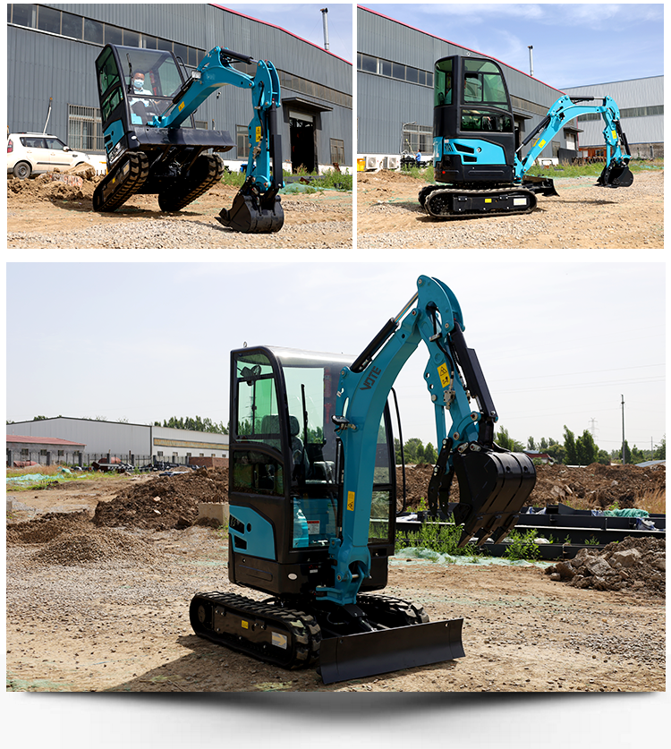 Free Shipping!!! 1000kg Hydraulic Mini Excavator With Competitive Prices