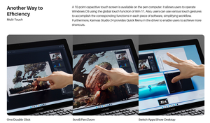 Huion 23.8英寸一体式图形绘图计算机Kamvas Studio 24一体机绘图 - Product Image 3