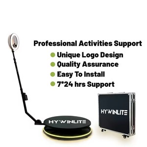 2023 tam Set 360 fotoğraf kabini halka parçaları tabanı ile sadece ücretsiz Logo özelleştirme akıllı telefonlar kameralar abd depo ile uyumlu - Product Image 3