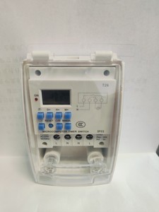 Programmier barer 24-Stunden-LCD-Timer THC15A-2C digitaler elektrischer Mini-Schalter Multi voltage 220VAC Weiß-Schalter CE-geprüft