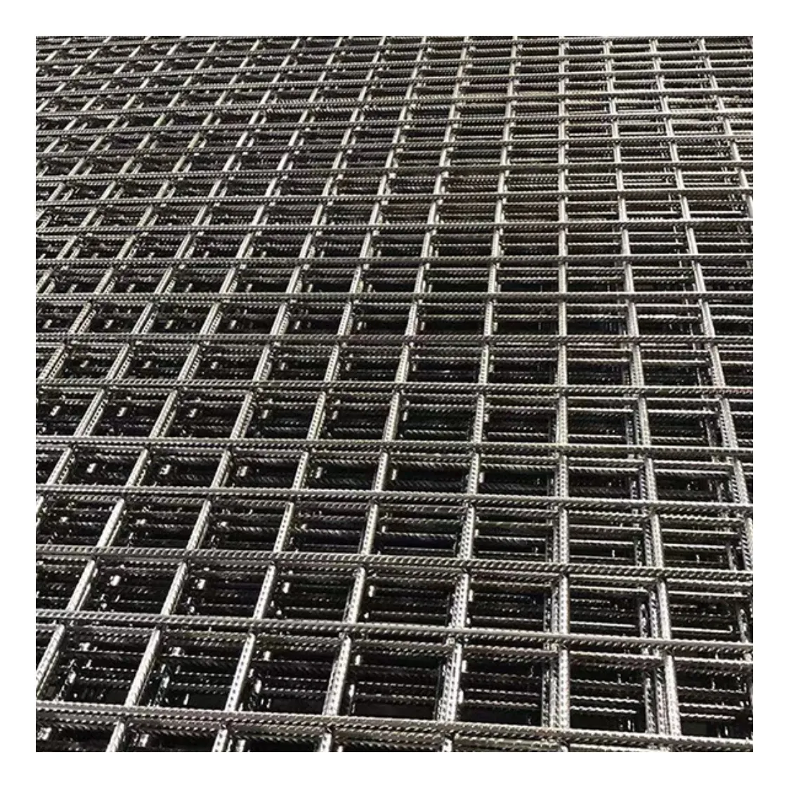 Cercado de alambre de alta resistencia de metal industrial 6x6 10 10 diferentes tipos de malla de alambre BRC soldada a142 Paneles de valla