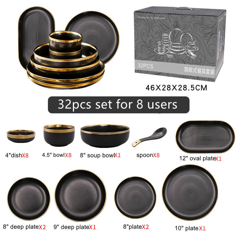 32pcs set-noir