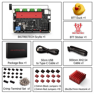 Плата управления BIGTREETECH Scylla V1.0 CNC с драйверами STM32H723VGT6 и 4tmc2160 поддерживает RF-прошивку для 3D-принтера - Product Image 4