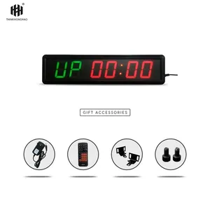 Grande conto alla rovescia digitale LED intervallo Timer cronometro remoto per Home Gym Fitness Crossfit cronometro industriale elettronico - Product Image 2