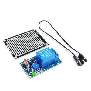 Regenwasser sensor modul DC 12V Relais steuer modul Regensensor Wasser Regentropfen erkennungs modul für Roboter kit - Product Image 2