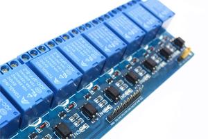 Panel de control de relé de 8 canales, módulo de relé PLC de 5V, en oferta, en stock, 8 - Product Image 3