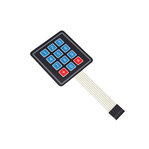 3*4 matrice Array/matrice tastiera 16 tastiera chiave a membrana per arduino 3x4 - Product Image 5