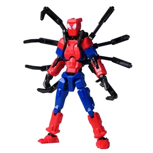 Assemblaggio fatto da te 2 in 1 Action Figures ragno 3D stampati manichini Robot a forma di ragno giocattoli Action Figure Robot - Product Image 6