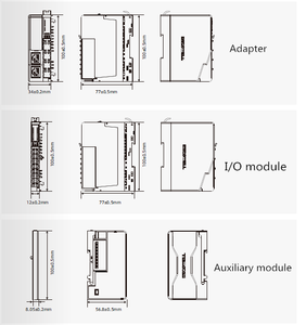 Módulos de E/S de tipo tarjeta ultrafina de la serie RB Módulos de comunicación Ethernet de entrada analógica de 4 canales de 2. 2. 2. 2. 2. 1. 2. 2. 2. 1. - Product Image 6