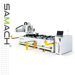 SAMACH-enrutador de madera CNC 1325, máquina de carpintería, enrutador central PTP con bloque de perforación - Product Image 1