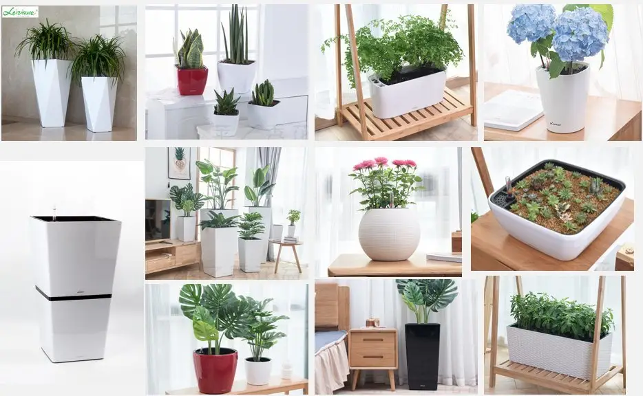 Plantas artificiales verdes con resina y plástico Hojas verdes Varinsh Decoración interior para el hogar para uso diario y en el jardín