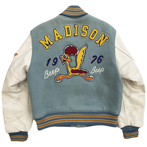 Custom Multi Embroidery Varsity Jacket Men Baseball Letterman Cross Country <strong>Madison</strong> Wholesale High Quality