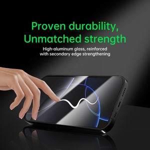 Tam kapsama çift güçlü 0.3mm ekran koruyucu 16 artı 16 Pro Max için kolay kutu ile - Product Image 6